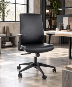 Ergonoomiline kontoritool Vareon erineva kujundusega premium-interjööris